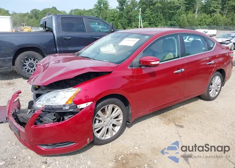 2015 Nissan Sentra Sl from USA, damaged, VIN 3N1AB7AP1FY332789